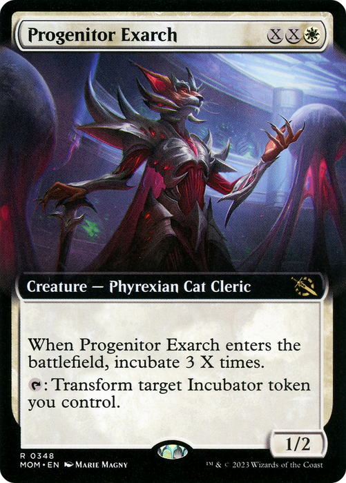 Progenitor Exarch (MOM-348) - rare: (Extended Art)