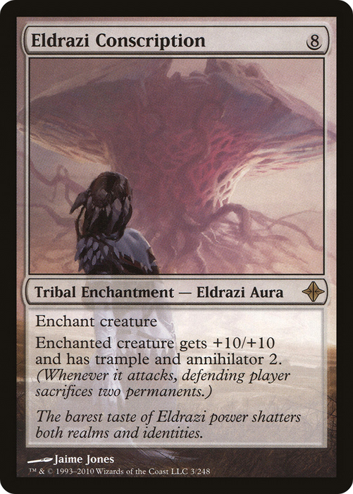 Eldrazi Conscription (ROE-003) - rare - Foil