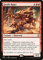 Geode Rager (ZNC-006) - rare