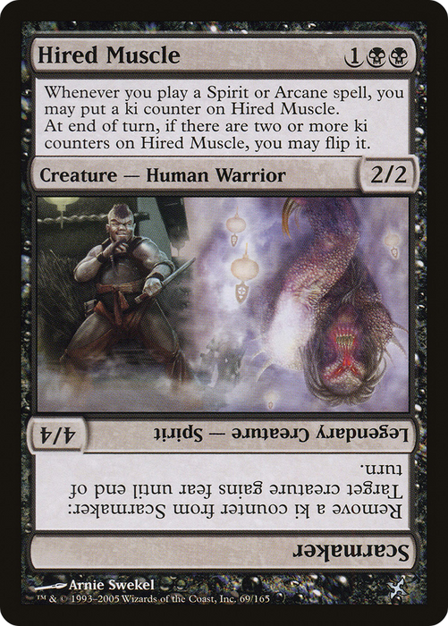 Hired Muscle // Scarmaker (BOK-069) - uncommon - Foil