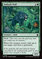 Ambush Wolf (FDN-098) - common