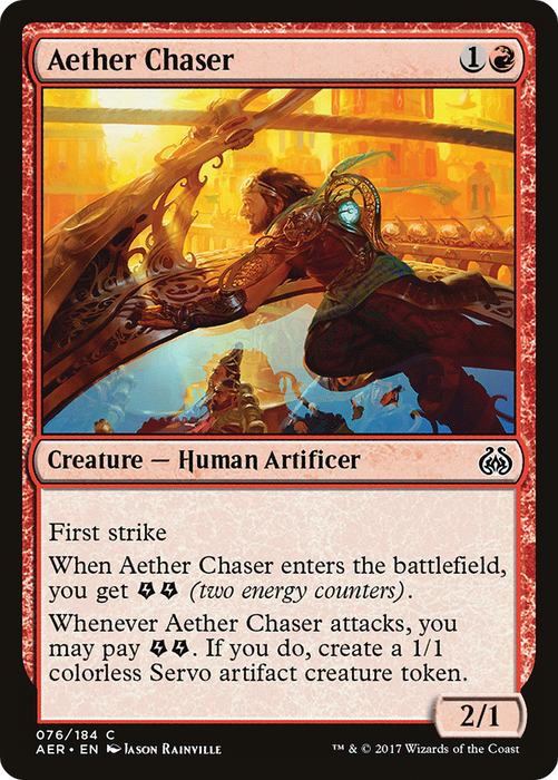 Aether Chaser (AER-076) - common - Foil