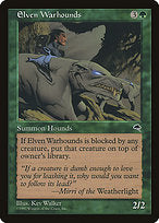 Elven Warhounds (TMP-225) - rare