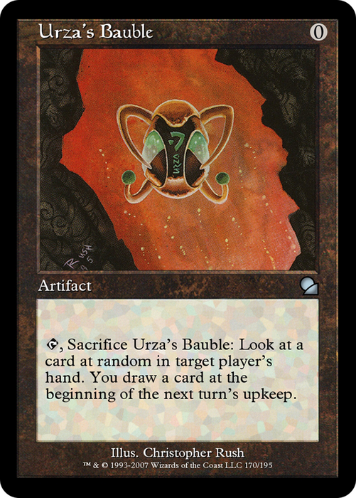 Urza's Bauble (ME1-170) - uncommon - Foil