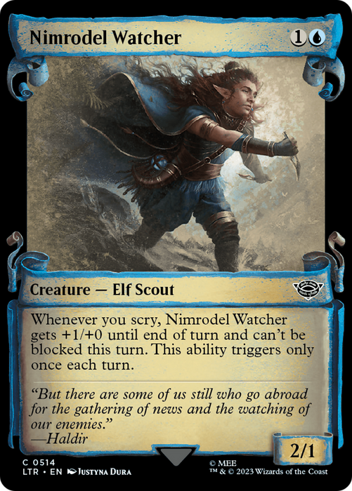 Nimrodel Watcher (LTR-514) - common: (Showcase) - Foil