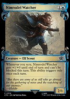 Nimrodel Watcher (LTR-514) - common: (Showcase) - Foil