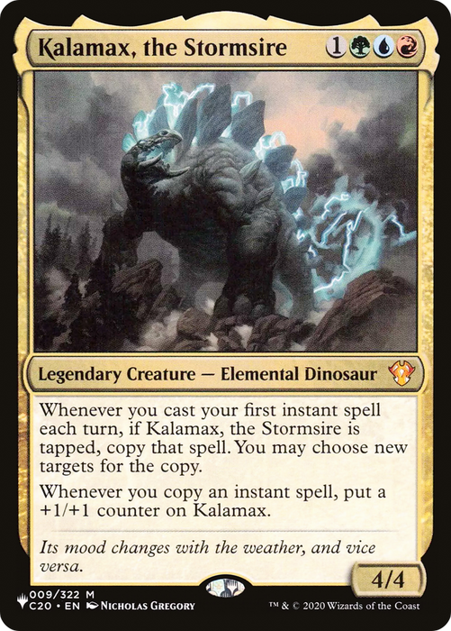 Kalamax, the Stormsire (LIST-C20-9) - mythic