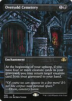 Oversold Cemetery (DMR-428) - rare (Borderless)