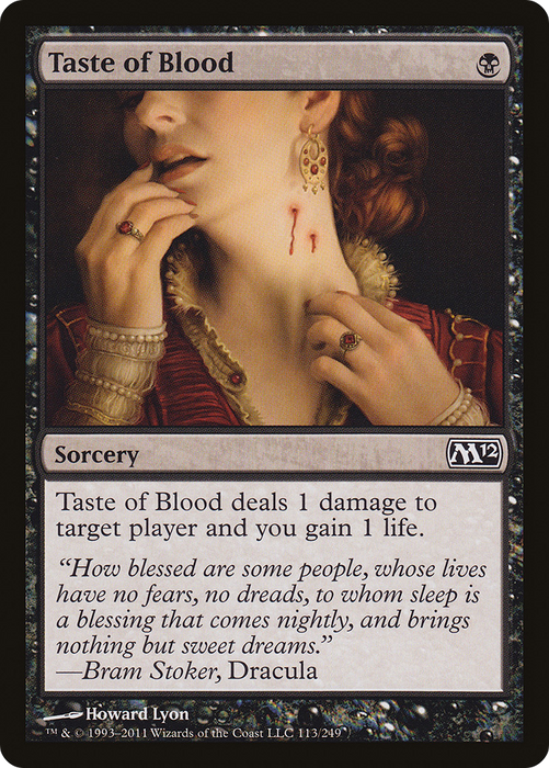 Taste of Blood (M12-113) - common