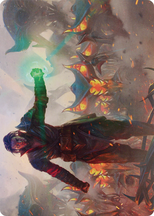 Mishra, Eminent One // Mishra, Eminent One (ABRO-054) - common (Borderless) - Foil