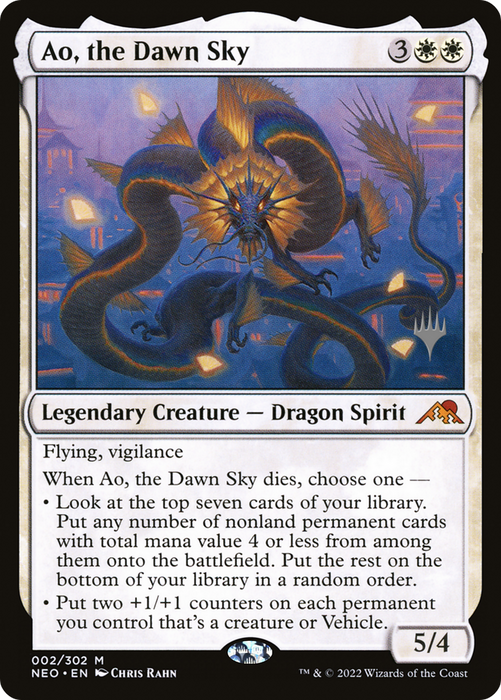 Ao, the Dawn Sky (PPNEO-02P) - mythic - Foil