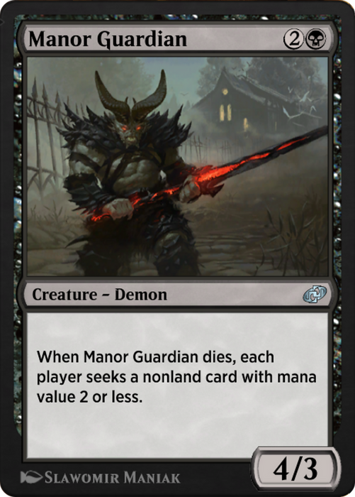 Manor Guardian (J21-017) - uncommon