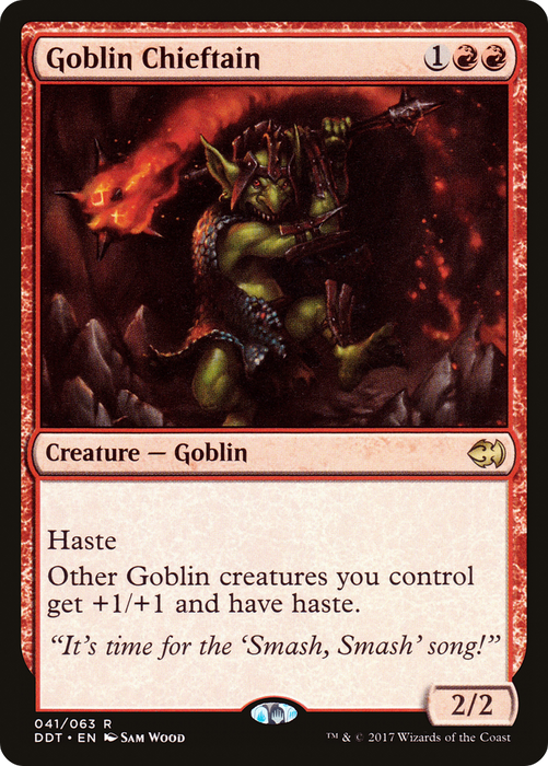 Goblin Chieftain (DDT-041) - rare