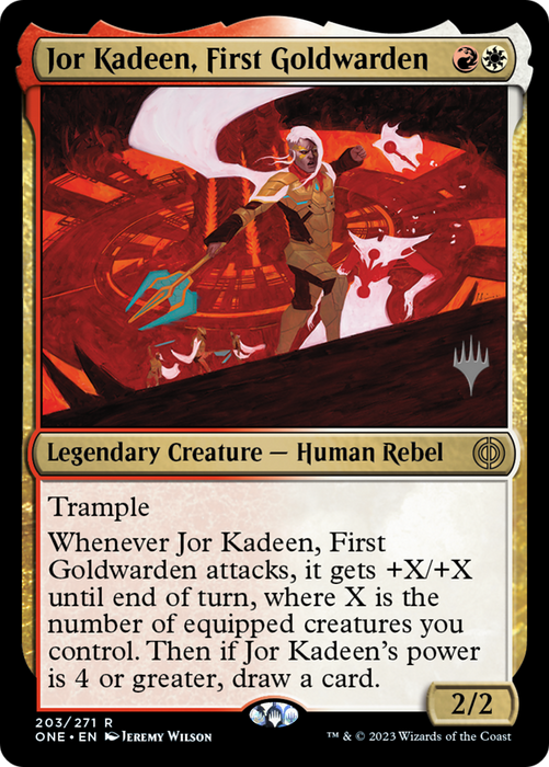 Jor Kadeen, First Goldwarden (PPONE-203P) - rare - Foil