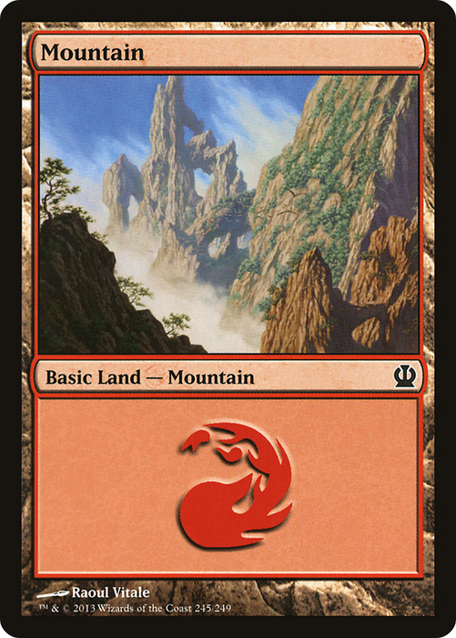Mountain (THS-245) - common - Foil