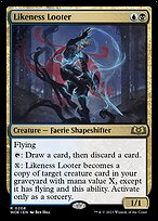 Likeness Looter (WOE-208) - rare - Foil
