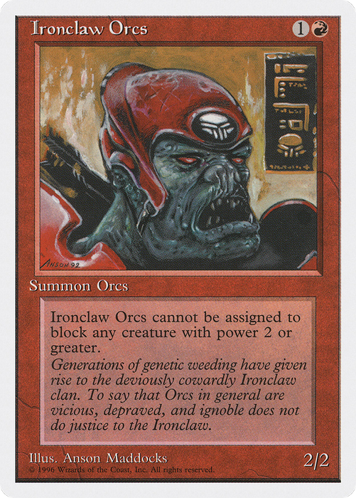 Ironclaw Orcs (2PS-034) - common