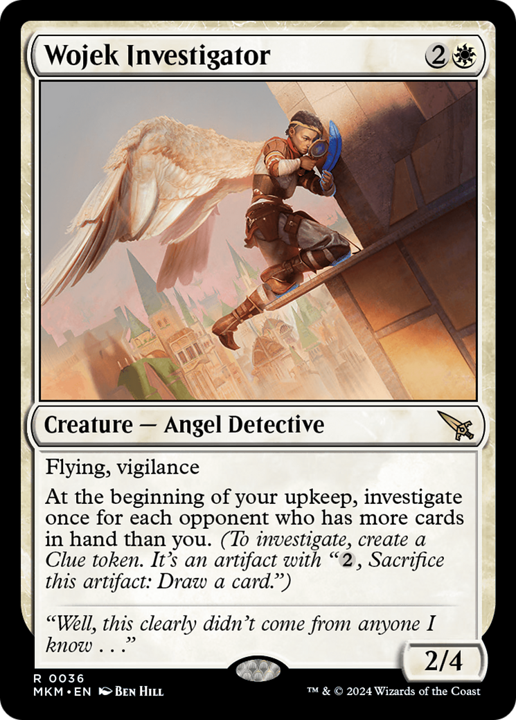 Wojek Investigator (MKM-036) - rare - Foil