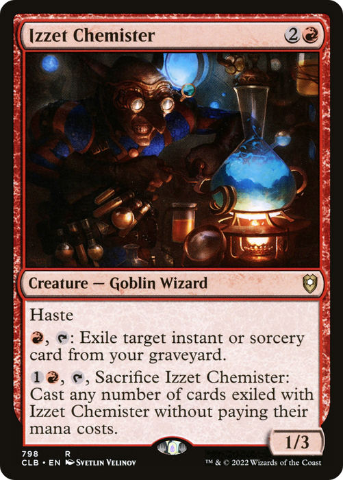Izzet Chemister (CLB-798) - rare