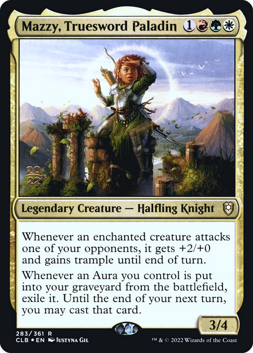 Mazzy, Truesword Paladin (PRE-283S) - rare - Foil