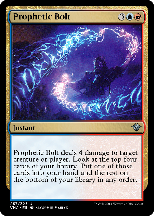 Prophetic Bolt (VMA-257) - uncommon - Foil