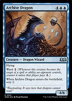 Archive Dragon (WOE-041) - uncommon - Foil