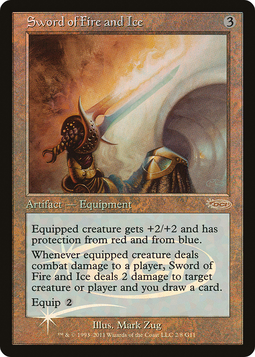 Sword of Fire and Ice (JDG-002) - rare - Foil
