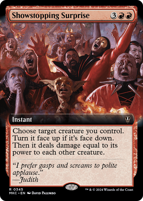 Showstopping Surprise (MKC-345) - rare: (Extended Art)