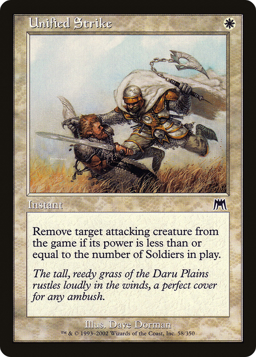 Unified Strike (ONS-058) - common - Foil