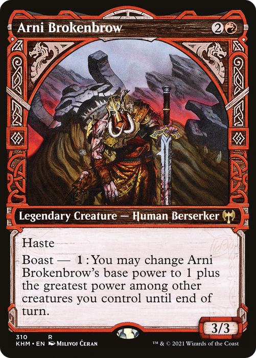 Arni Brokenbrow (KHM-310) - rare: (Showcase)