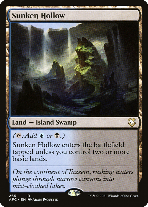 Sunken Hollow (AFC-265) - rare