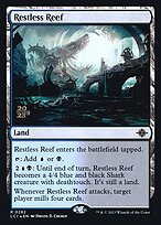 Restless Reef (PRE-282S) - rare - Foil
