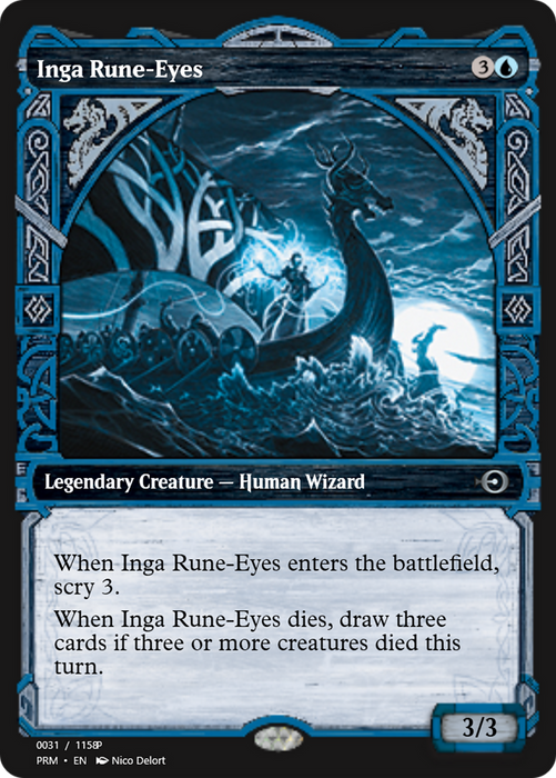 Inga Rune-Eyes (PRM-88262) - uncommon - Foil