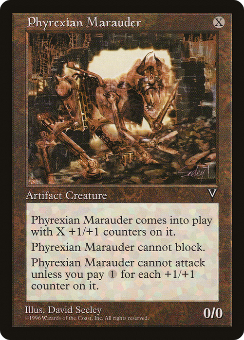 Phyrexian Marauder (VIS-151) - rare