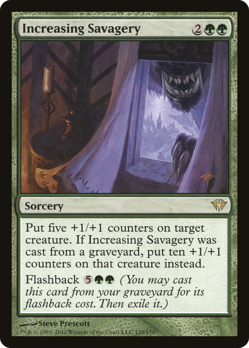 Increasing Savagery (DKA-120) - rare