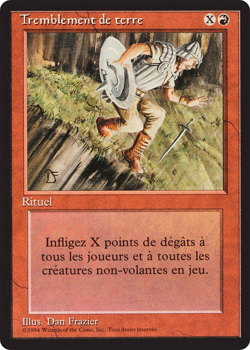 Earthquake (FBB-148) - rare