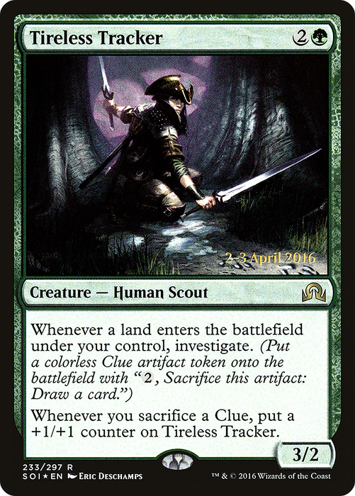 Tireless Tracker (PRE-233S) - rare - Foil