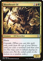 Bloodbraid Elf (EMA-197) - uncommon - Foil