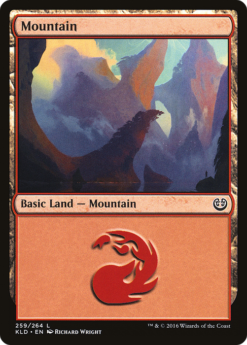 Mountain (KLD-259) - common - Foil