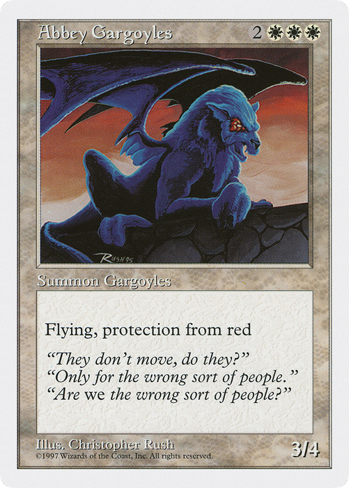 Abbey Gargoyles (5ED-001) - uncommon