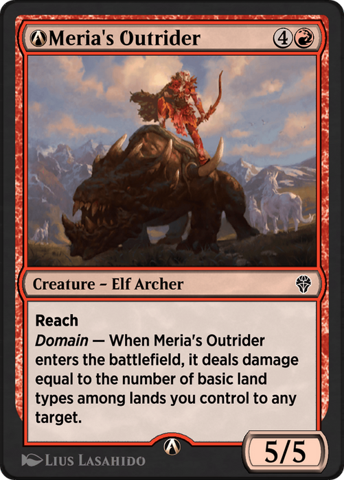 A-Meria's Outrider (DMU-A-138) - common