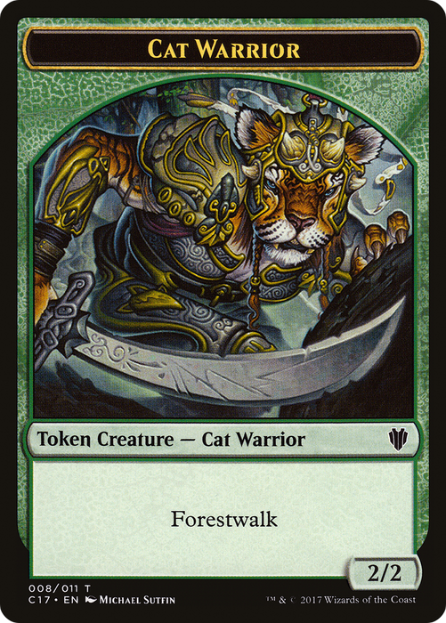 Cat Warrior (TC17-008) - common