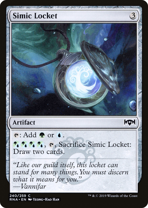 Simic Locket (RNA-240) - common
