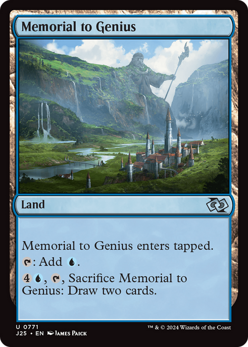 Memorial to Genius (J25-771) - uncommon