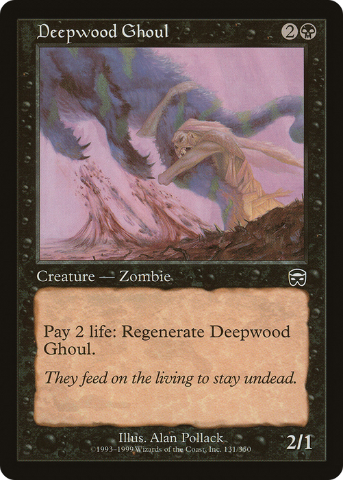 Deepwood Ghoul (MMQ-131) - common - Foil