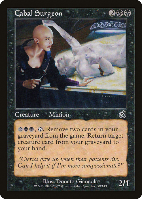 Cabal Surgeon (TOR-052) - common - Foil