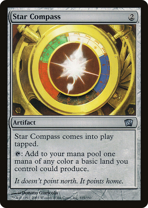 Star Compass (8ED-315★) - uncommon - Foil