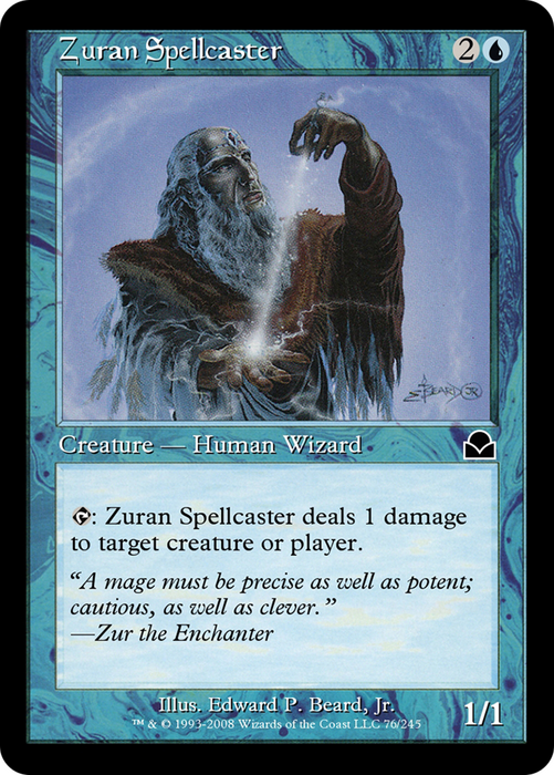Zuran Spellcaster (ME2-076) - common - Foil