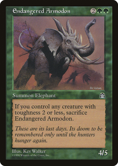 Endangered Armodon (STH-107) - common
