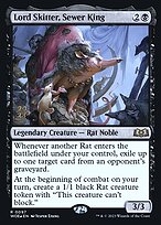 Lord Skitter, Sewer King (PRE-97S) - rare - Foil